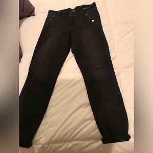 Joes High Rise Button Skinny Jeans - Size 28